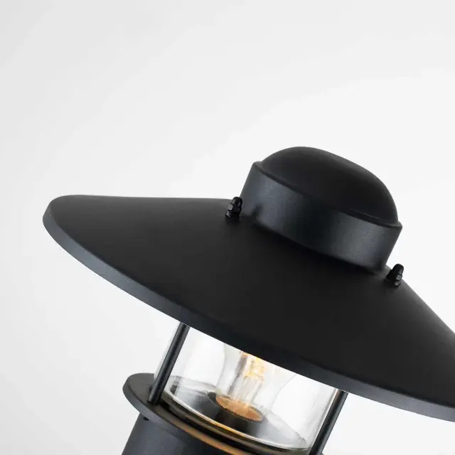 Уличный светильник Elstead Lighting KLAMPENBORG-BOL-BK — черный, ракурс 3