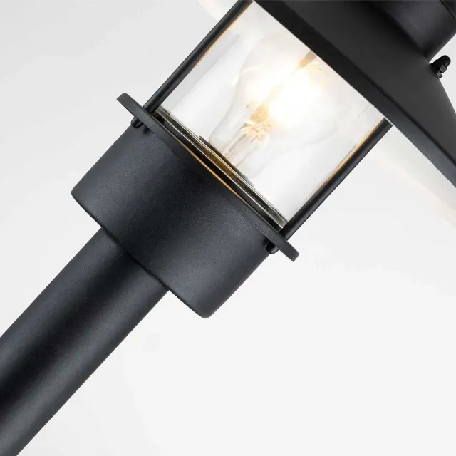 Уличный светильник Elstead Lighting KLAMPENBORG-BOL-BK — черный, ракурс 4