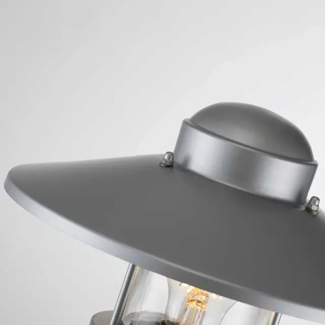 Уличный светильник Elstead Lighting KLAMPENBORG-BOL-SIL — серебряный, ракурс 2