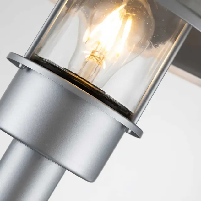Уличный светильник Elstead Lighting KLAMPENBORG-BOL-SIL — серебряный, ракурс 4