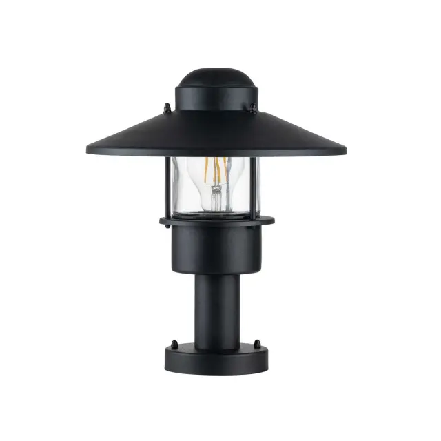 Уличный светильник Elstead Lighting KLAMPENBORG-PED-BK — черный, ракурс 5