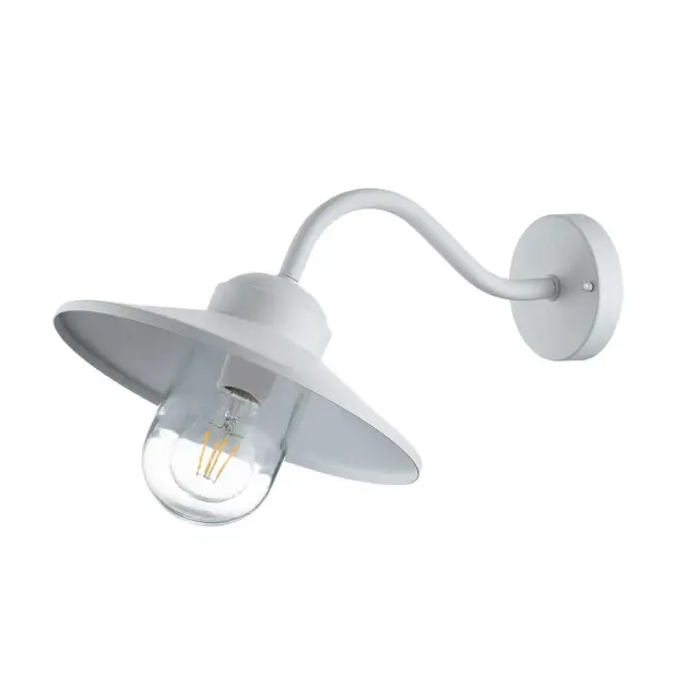 Уличный светильник Elstead Lighting KLAMPENBORG-WHT — белый, ракурс 5
