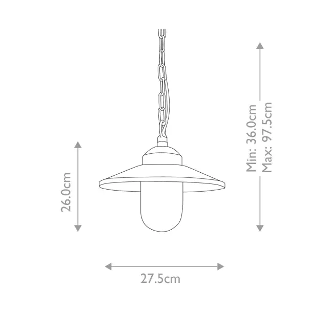 Уличный светильник Elstead Lighting KLAMPENBORG8 — серебряный, ракурс 6