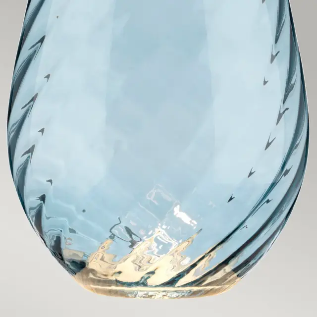 Настольная лампа Elstead Lighting LENA-TL-L-BLUE — синий, ракурс 3