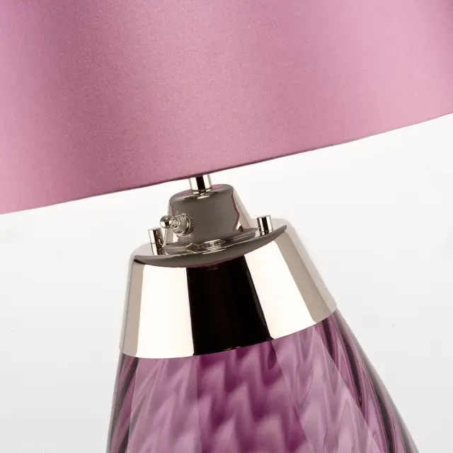 Настольная лампа Elstead Lighting LENA-TL-L-PLUM — фиолетовый, ракурс 2