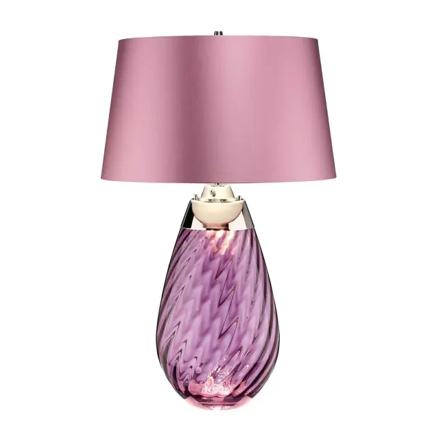 Настольная лампа Elstead Lighting LENA-TL-L-PLUM — фиолетовый, ракурс 4