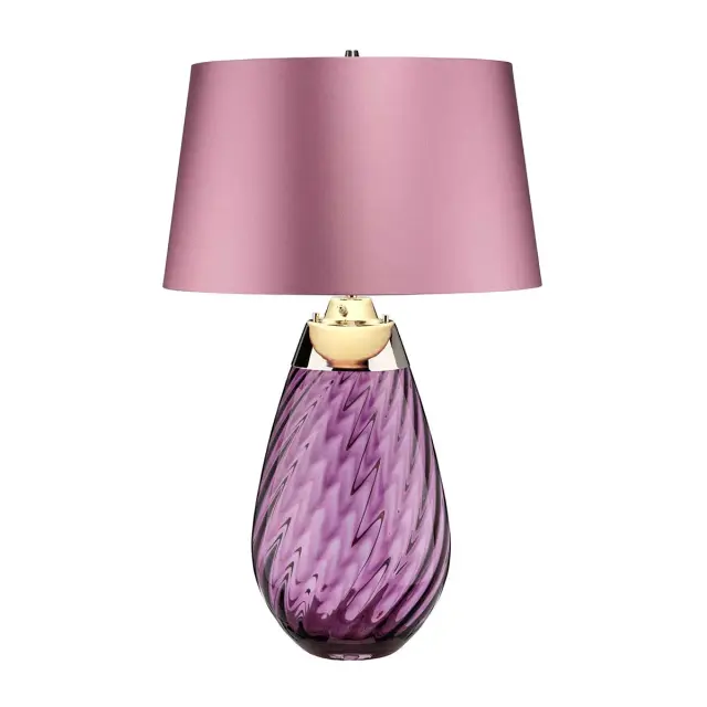 Настольная лампа Elstead Lighting LENA-TL-L-PLUM — фиолетовый, ракурс 6