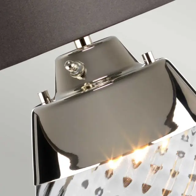 Настольная лампа Elstead Lighting LENA-TL-L-SMOKE — черный, ракурс 2