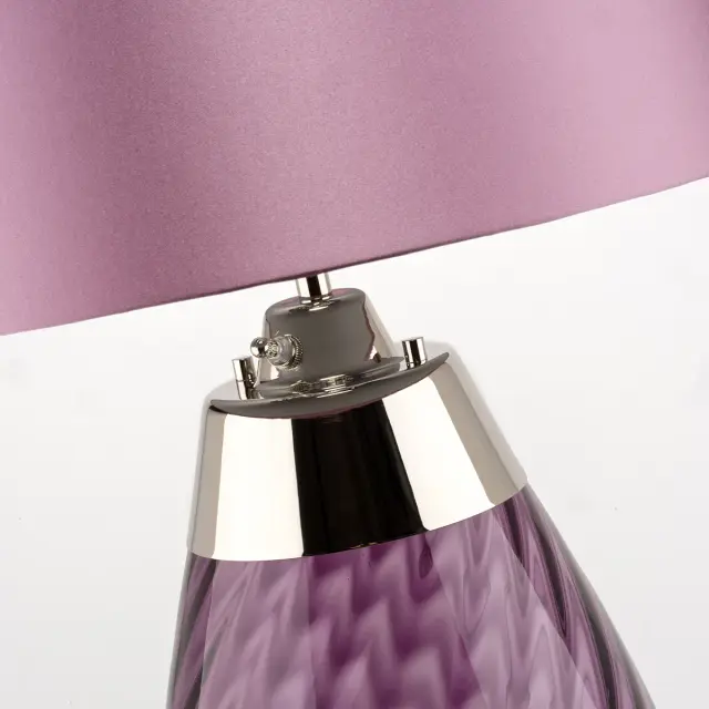 Настольная лампа Elstead Lighting LENA-TL-S-PLUM — фиолетовый, ракурс 2