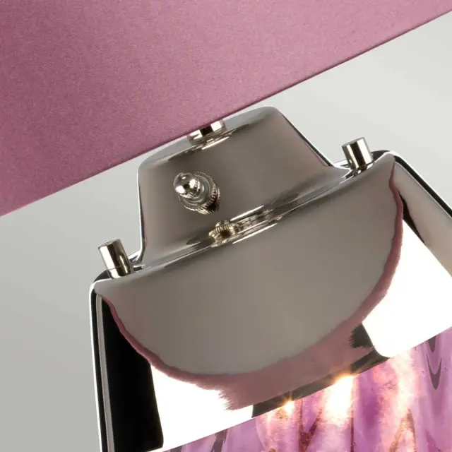 Настольная лампа Elstead Lighting LENA-TL-S-PLUM — фиолетовый, ракурс 4