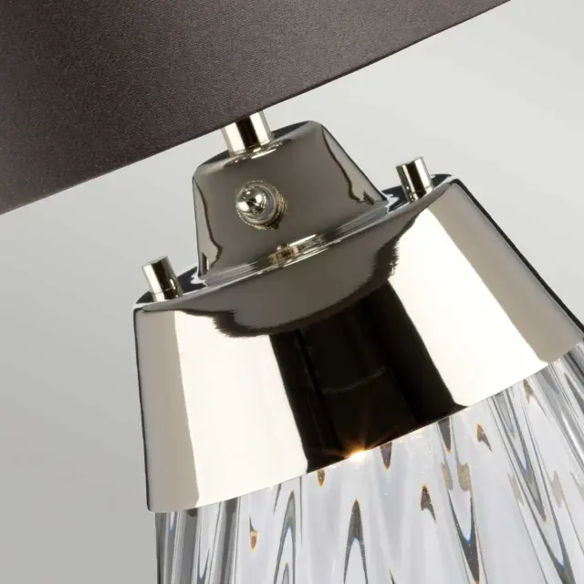 Настольная лампа Elstead Lighting LENA-TL-S-SMOKE — черный, ракурс 2