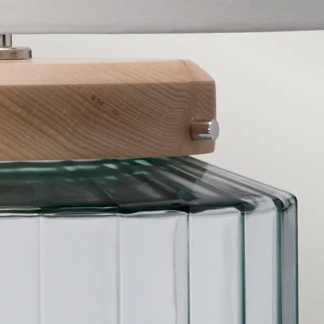 Настольная лампа Elstead Lighting LUGA-TL-NATURAL — белый, ракурс 4