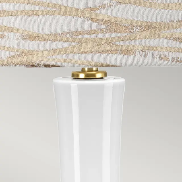 Настольная лампа Elstead Lighting MILO-AB-TL-LANT — белый, ракурс 3