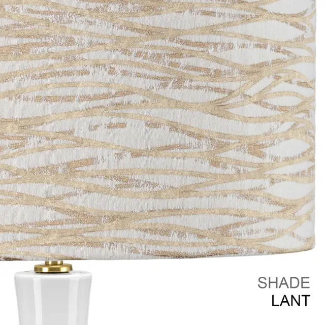 Настольная лампа Elstead Lighting MILO-AB-TL-LANT — белый, ракурс 6
