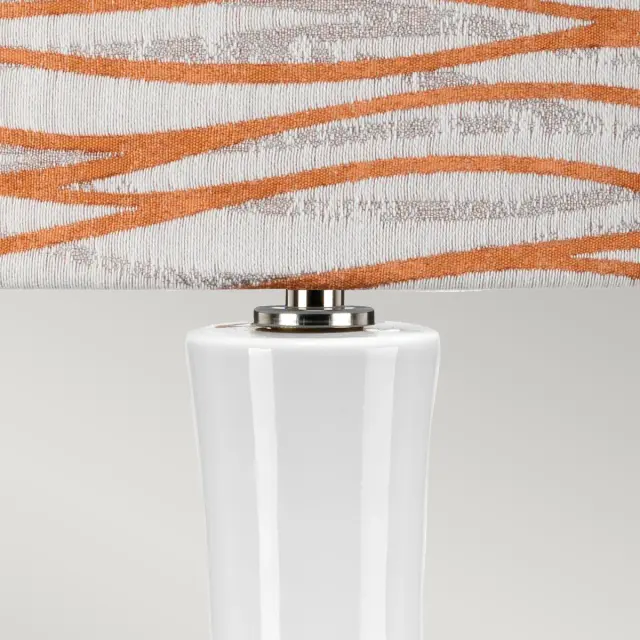 Настольная лампа Elstead Lighting MILO-PN-TL-LORA — белый, ракурс 3