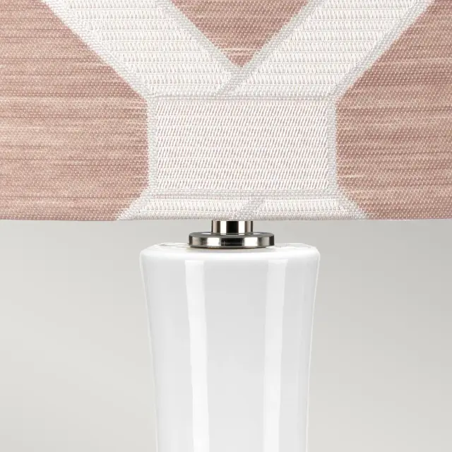 Настольная лампа Elstead Lighting MILO-PN-TL-OVTH — белый, ракурс 3