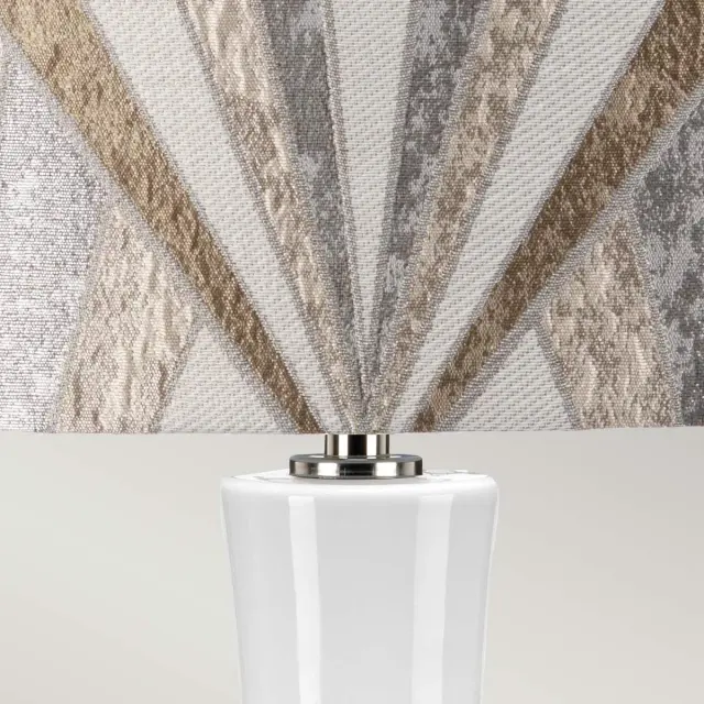 Настольная лампа Elstead Lighting MILO-PN-TL-VOGSC — белый, ракурс 3
