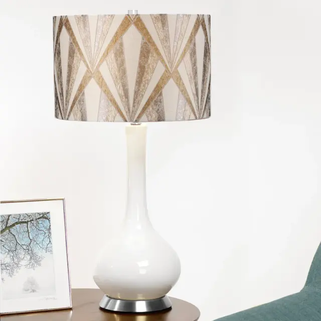 Настольная лампа Elstead Lighting MILO-PN-TL-VOGSC — белый, ракурс 7