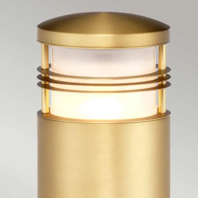 Уличный светильник Elstead Lighting NEWBRIGHTON-B-BRASS — латунь, ракурс 2