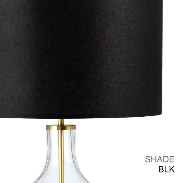Настольная лампа Elstead Lighting ORB-CLEAR-AB-BLK — латунь, ракурс 5