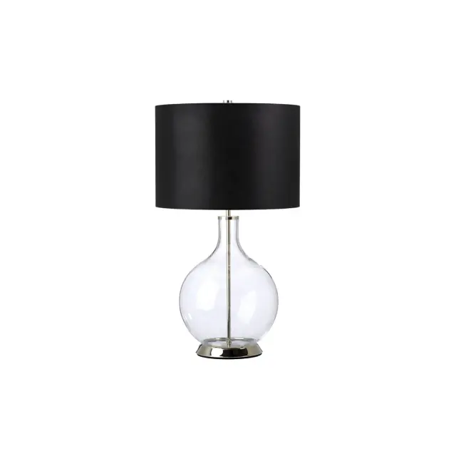Настольная лампа Elstead Lighting ORB-CLEAR-PN-BLK — никель
