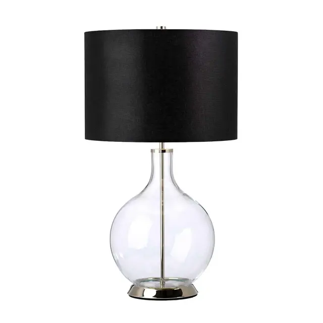 Настольная лампа Elstead Lighting ORB-CLEAR-PN-BLK — никель, ракурс 5