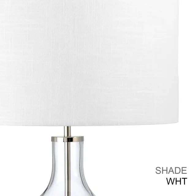 Настольная лампа Elstead Lighting ORB-CLEAR-PN-WHT — никель, ракурс 5