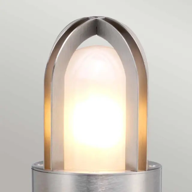 Уличный светильник Elstead Lighting PAIGNTON-B-SS — серебряный, ракурс 2