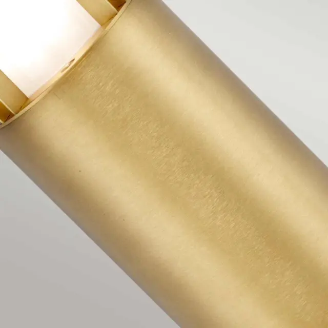 Уличный светильник Elstead Lighting PAIGNTON-MB-BRASS — латунь, ракурс 3