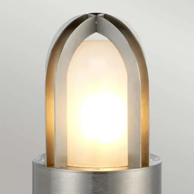 Уличный светильник Elstead Lighting PAIGNTON-MB-SS — серебряный, ракурс 2