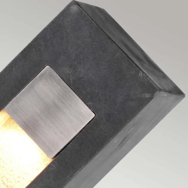 Уличный светильник Elstead Lighting PARKSTONE-BOL-A — серый, ракурс 2
