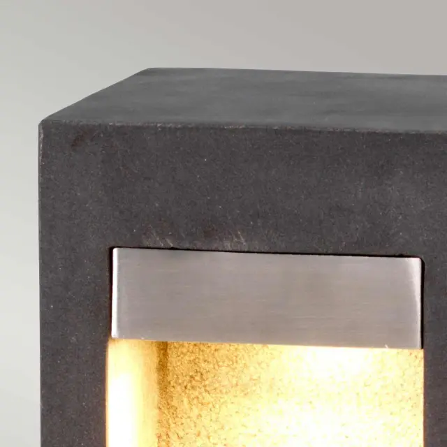 Уличный светильник Elstead Lighting PARKSTONE-BOL-B — серый, ракурс 2