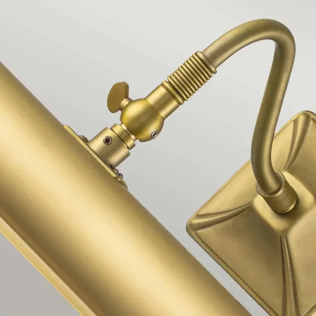 Подсветка для картин/зеркал Elstead Lighting PL1-20-BB — латунь, ракурс 3