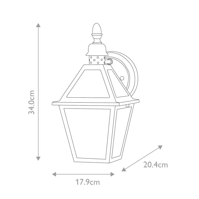 Уличный светильник Elstead Lighting POLRUAN — черный, ракурс 5