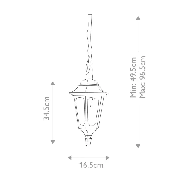 Уличный светильник Elstead Lighting PRM9-BLACK — черный, ракурс 6