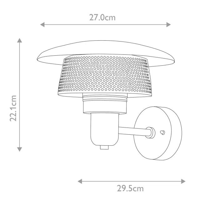 Уличный светильник Elstead Lighting SATURNE — серый, ракурс 5