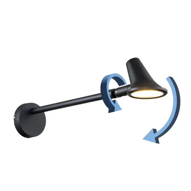 Уличный светильник Elstead Lighting SELMA — черный, ракурс 2