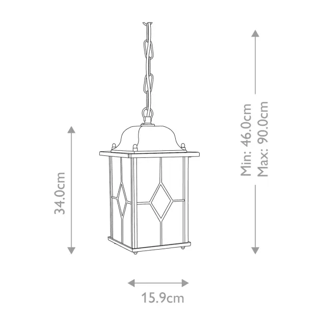 Уличный светильник Elstead Lighting WX9 — черный, ракурс 5