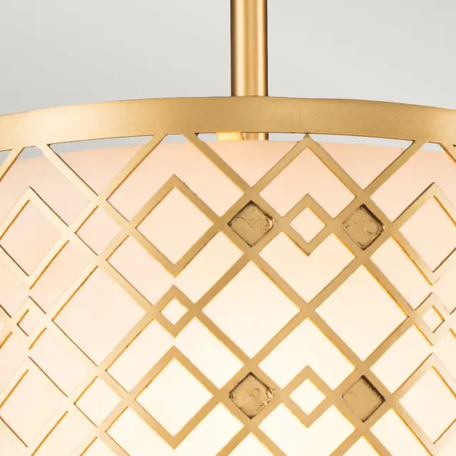 Светильник Elstead Lighting ZIGGY-1P-S-LG — золотой, ракурс 3