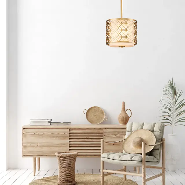 Светильник Elstead Lighting ZIGGY-1P-S-LG — золотой, ракурс 6