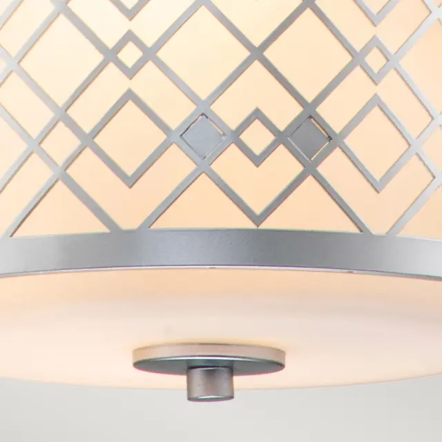 Светильник Elstead Lighting ZIGGY-1P-S-LS — серебряный, ракурс 4