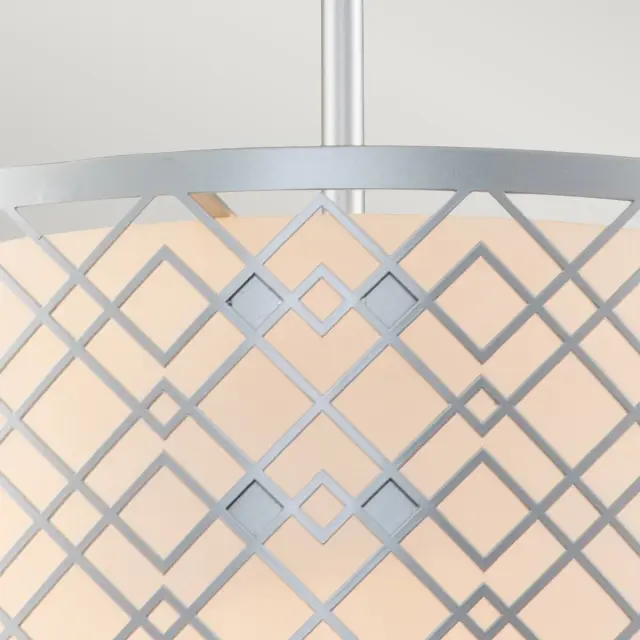 Люстра Elstead Lighting ZIGGY-2P-M-LS — серебряный, ракурс 3