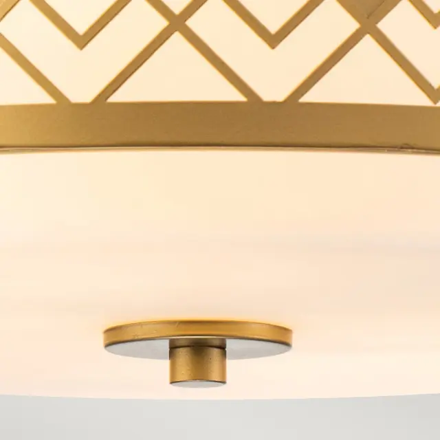 Светильник Elstead Lighting ZIGGY-F-M-LG — золотой, ракурс 2