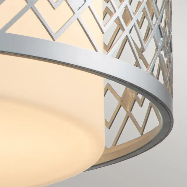 Светильник Elstead Lighting ZIGGY-F-M-LS — серебряный, ракурс 4