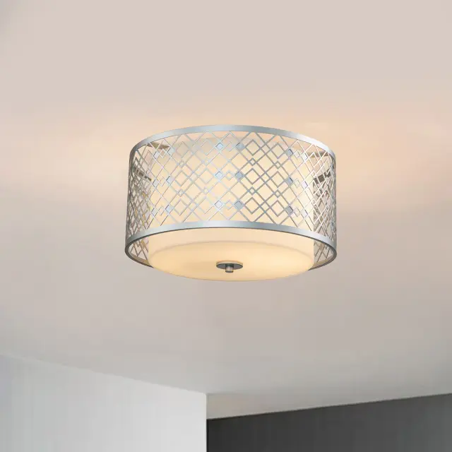 Светильник Elstead Lighting ZIGGY-F-M-LS — серебряный, ракурс 6