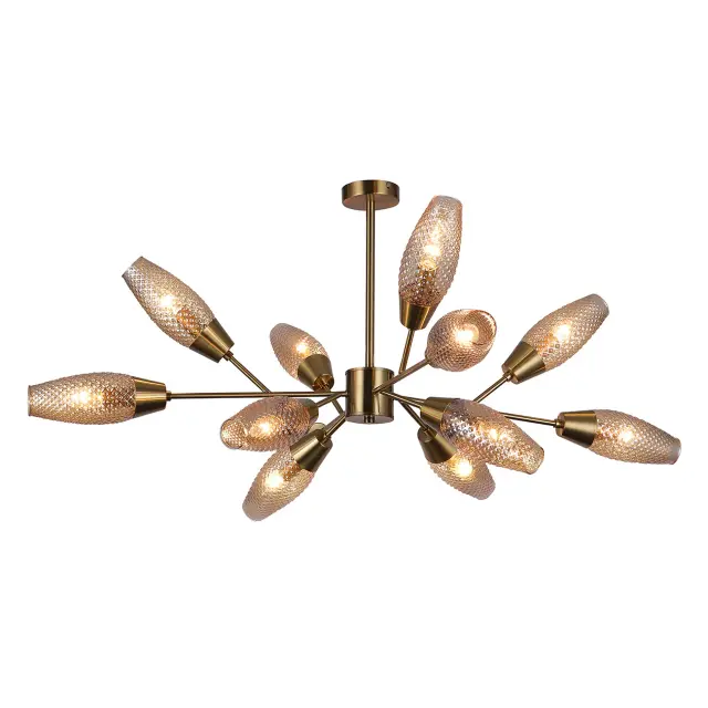 Люстра Escada 10165/12PL Copper DESIRE — медь