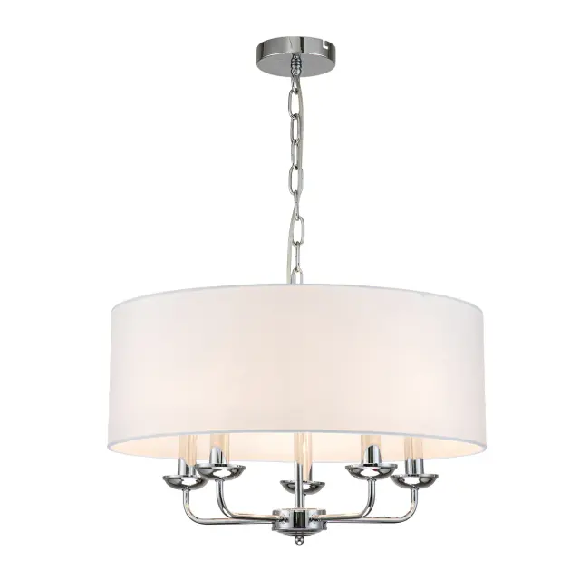Люстра Escada 10175/5PL BOVILLA — хром