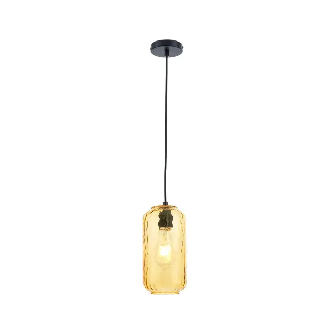 Светильник Escada 10177/1S Black/Yellow RISE — черный