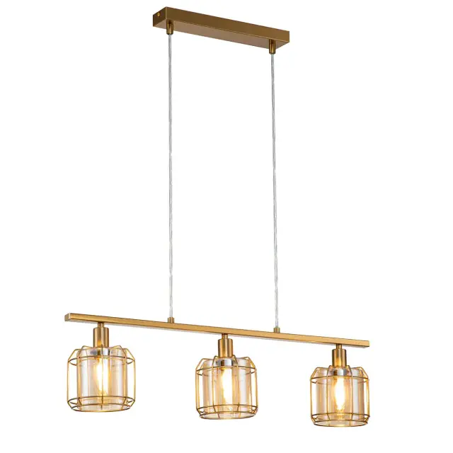 Светильник Escada 10188/3S Brass MIDLAND — бронза, ракурс 3
