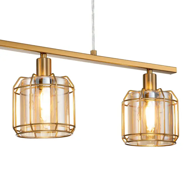 Светильник Escada 10188/3S Brass MIDLAND — бронза, ракурс 4